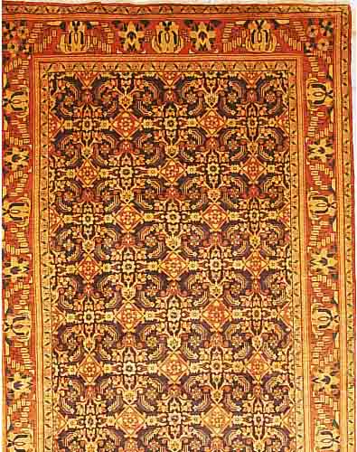 LILIAN,PERSIEN.CA 310 X 215 CM..EHZ 2. FLOR WOLLE.CA 50 JAHRE.