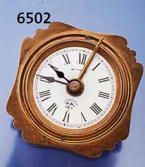 LENZKIRCH TISCHWECKER, DEUTSCHLAND UM 1895, MESSING, EMAILBL. PERF. SIGN., KURZPEN- DEL, AUFZUG RÜCKS., ZEIGERSTELLUNG VON VORN, MAßE ÜBER DIE ...