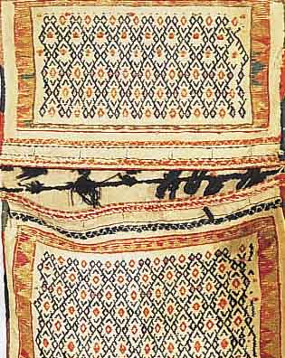 GHASCHGAI DOPPELTASCHE.PERSIEN CA 83 X 52 CM. .EHZ 2.CA 80 JAHRE.