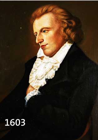 MONOGRAMMIST S UM 1850, QUALITÄTVOLLES BILD- NIS DES FRIEDRICH SCHILLER, ÖL/LWD. (REST.), MONOGR. S., MAßE CA. 84X49.5 CM.