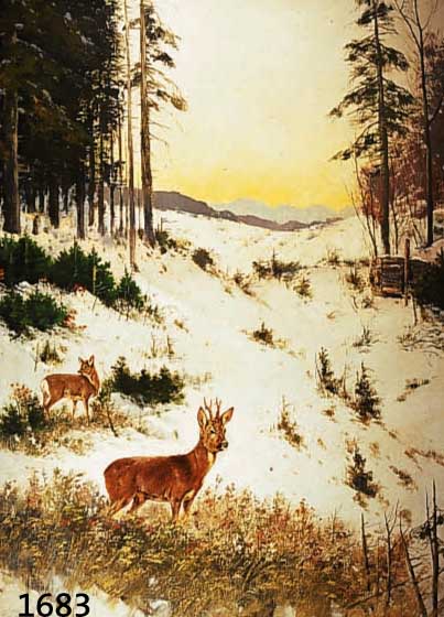 BERGER, GEORG, DEUTSCHER TIERMALER, UM 1900, SCHÜLER VON WILHELM DIEZ, WIRKTE ALS PROF. IN MÜNCHEN, WERKE U.A. IN DER NEUEN PINAKOTHEK, WILD IN ...