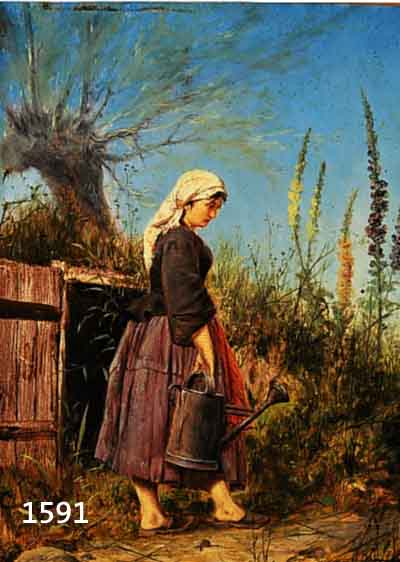 WEX, WILLIBALD, 1831 KARLSTEIN-1892 MÜNCHEN, STUDIERTE AN DER MÜNCHENER AKADEMIE BEI RICHARD ZIMMERMANN, STELLTE SEIT 1886 BEI DEN GROßEN ...