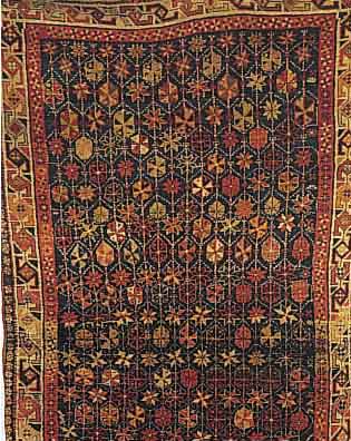 SHIRAZ, PERSIEN, 230 X 124CM, EHZ 3 WOLLE AUF WOLLE, CA.60 JAHRE