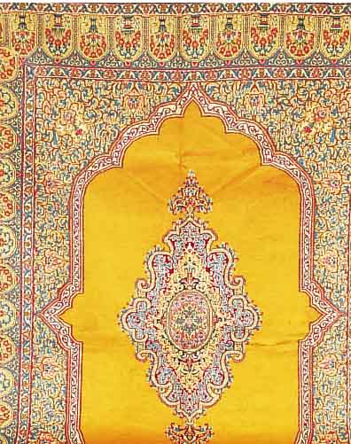 KERMAN, PERSIEN, CA.372 X 263CM, EHZ 3 FLOR WOLLE, CA.30 JAHRE