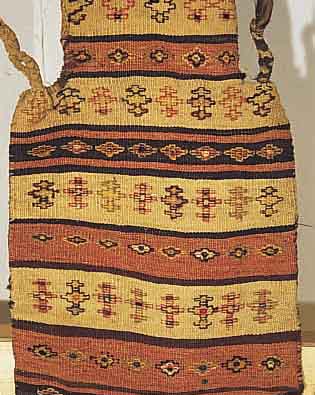 OSTKURDISCHE SALZTASCHE, 55 X 36CM, EHZ 2 WOLLE AUF WOLLE, UM 1920