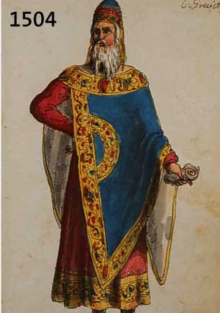 UNBEKANNTER KÜNSTLER, ITALIEN, BUCHBAND, DATIERT 1831, MIT 105 AQUARELLEN ZUR COMME- DIA DELL'ARTE, AQUARELL ÜBER TUSCHE, GEBRÄUNT UND ...