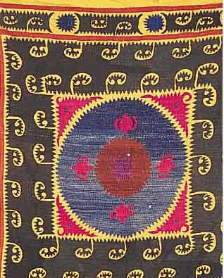 SOFREH,KAZAK.CA 117 X 116 CM..EHZ 3. UM 1900.