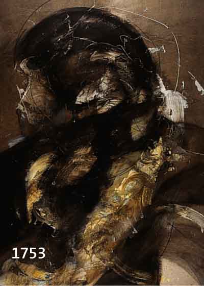 DIAZ, DAMIA, GEB. 1966 ALICANTE, ÖL UND ACRYL AUF MALKARTON, RE. U. SIGNIERT, CA. 108 X 77 CM, DAMIA DIAZ IST EIN VIELBE- ACHTETER APSNISCHER ...