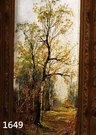 HUGO, L., FRZ. MALER, 1. HÄLFTE 20. JH., VIER BILDER: DIE VIER JAHRESZEITEN, ÖL/HOLZ, JREILS RE. U. SIGN., JE CA. 30 X 11 CM, JE IN BREITEN ...