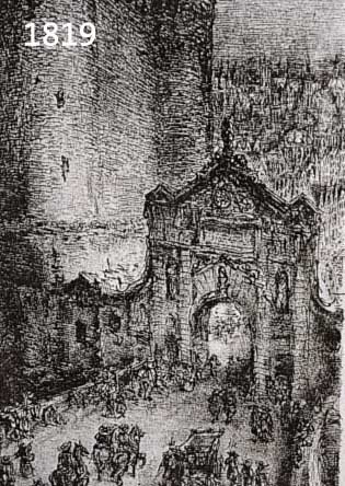 WEBER, A.PAUL, 1893-1980, ANKUNFT IN PARIS, LITHOGRAPHIE AUF BÜTTEN, IM STEIN SIGNIERT, RÜCKSEITIG NACHLASSSTEMPEL MIT DER SIGNATUR CHRISTIAN ...