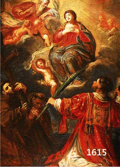 UNBEKANNTER KÜNSTLER, ITALIEN 18. JH., ÖL/LWD., MARIAE VERHERRLICHUNG IM HIMMEL, DOUBL. SORGF. REST., 95X62 CM, DEKORATIVER GOLDRAHMEN