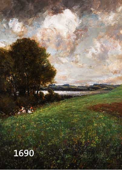 BAUER, JOSEF, *1869 KELHEIM-1941 MÜNCHEN, ÖL/LWD., WAR ZUERST ALS PRAKTISCHER ARTZ TÄ- TIG, STUDIETE DANN BEI PHILIPP HELMER, SPÄTER BEI ...