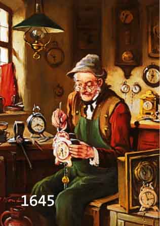 KONT, A., ZEITGEN. TRADITIONALIST, UHRMACHER IN SEINER WERKSTATT, ÖL/LWD, LI. U. SIGN., CA. 40 X 30 CM, R.