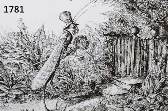WEBER, A.PAUL, 1893-1980, DER GRATULANT, LITHOGRAPHIE, DRUCKSIGNIERT, CA. 32 X 42 CM, PP, U.GL., R.