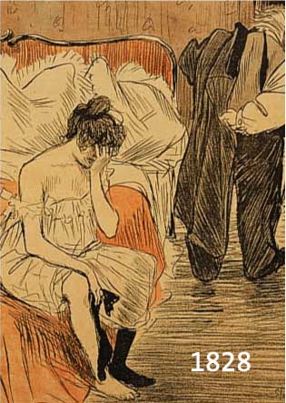 STEINLEN, THEOPHILE, 1859-1923, 2 FARBLITHOGRAPHIEN 1893, IM STEIN SIGNIERT, CA. 28X23 CM, PP