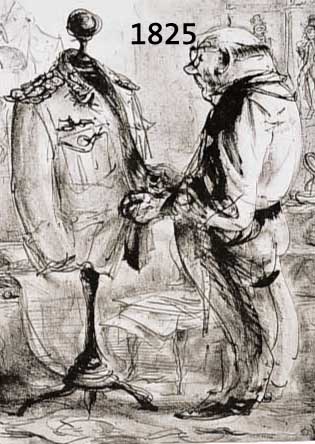 WEBER, A. PAUL, 1893-1980, LITHOGRAPHIE 1965, HANDSIGN., DER NEUE ROCK DES GENERALS, CA. 36X30 CM, PP