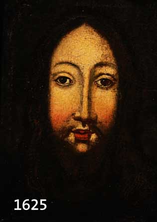 UNBEK. KÜNSTLER D. 17./18. JHD., CHRISTUSKOPF, ÖL/LWD. (ALT REST.), UNSIGN., MAßE CA. 39X29 CM., R.