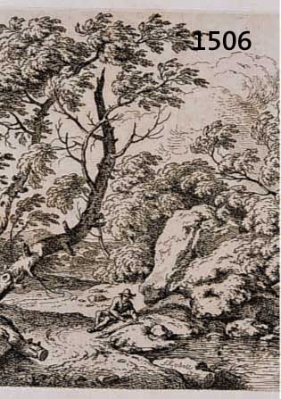 KOBELL, FERDINAND, 1740-1799, 2 RADIERUNGEN 1774, IN DER PLATTE SIGN. U. DATIERT, CA. 8X11 CM, PP.
