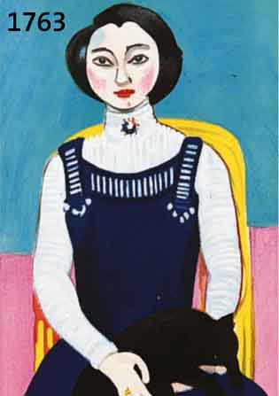 MATISSE, HENRI, 1869-1954, DREI FARBLITHOGRAPHIEN AUS PORTRAITS, MOURLOT PARIS, 50ER JAHRE, BLATTGR. JE CA. 32 X 24 CM, PP
