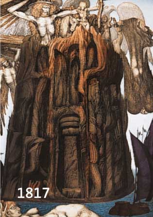 FUCHS, ERNST, PROF., GEB. 1930 WIEN, FARBAQUATITARADIERUNG, HANDSIGNIERT UND NUM. 52/200, CA. 49 X 34 CM