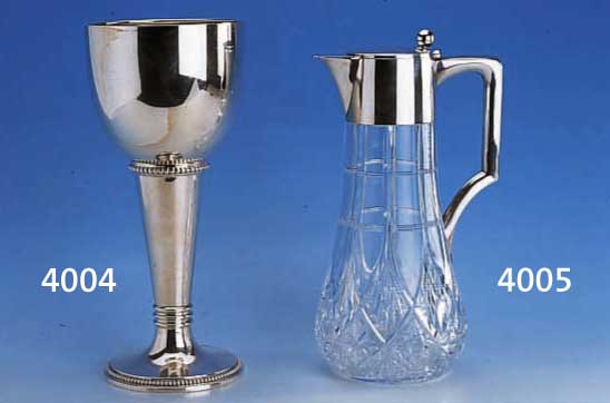 POKAL, DEUTSCH UM 1910, 800ER SILBER, W. BINDER SCHWÄBISCH-GMÜND, PERLLEISTENDEKOR, OHNE INSCHRIFT, CA. 395 G, H CA. 28.5 CM, MIN. VERBEULT