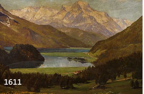 FROMMHOLD, ERNST, GEB. 1879 LEIPZIG - 1955, DEUTSCHER LANDSCHAFTS- UND MARINEMALER, STUDIERTE AN DER LEIPZIGER AKADEMIE UND HATTE ...