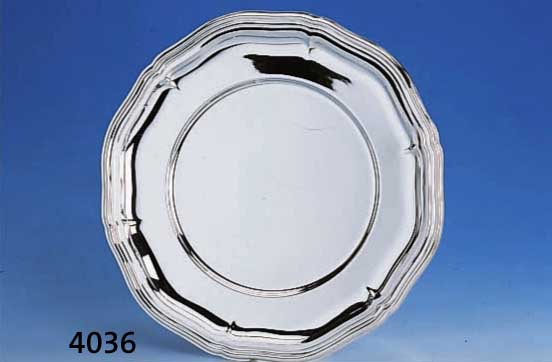 PAAR PLATZTELLER BZW. TABLETTS, 925ER SILBER, GEBR. DEYHLE SCHWÄBISCH GMÜND, BAROCKSTIL, DRESDNER HOFMUSTER, HERVORR. QUALITÄT, D. CA. 28 CM, ...