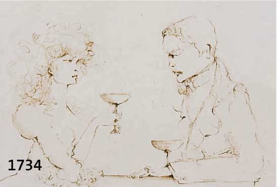 FINI, LEONOR, 1908-1996, RADIERUNG AUS: MONSIEUR VENUS, HANDSIGNIERT, CA. 16 X 20 CM, PP