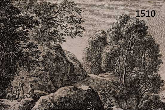KOBELL, FERDINAND, 1740-1799, DIE RAST, ZWEI RADIERUNGEN, UM 1770, IN DER PLATTE SIGN. UND DAT., JE CA. 9 X 14 CM, PP