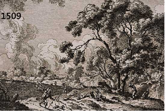 KOBELL, FERDINAND, 1740-1799, DIE HEIMKEHR, ZWEI RADIERUNGEN, UM 1771, IN DER PLATTE MONOGR. UND DAT., JE CA. 11 X 15 CM, PP