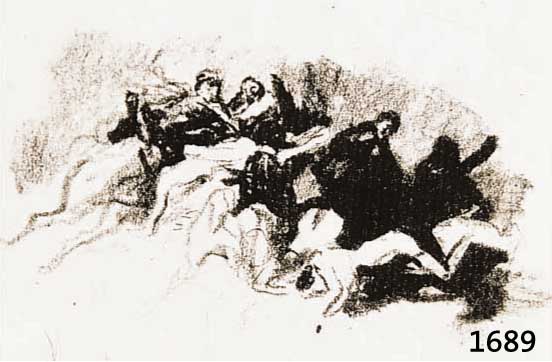 MAYRSHOFER, MAX, DER KAMPF, ZWEI LITHO- GRAPHIEN, HANDSIGNIERT, NUM. 29/50 UND 40/50, JE CA. 9 X 11 CM, PP