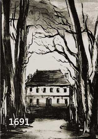 de Vlaminck, Maurice, 1876-1958, Lithographie aus Mont Cinere, handsign., Auflage 80 Exempl., WVZ Nr. 241, ca. 16 x 13 cm, PP
