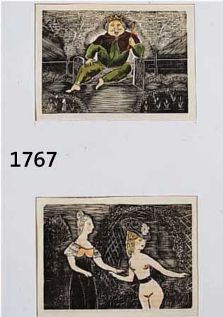 FOUJITA, TSUGUHARU, 1886-1968, SECHS FARBHOLZSCHNITTE, UM 1920, JE CA. 15 X 11 CM, PP