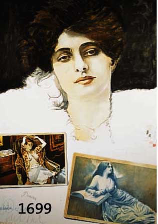 AZèNE, ARIé, GEB. 1934, DIANA, FARBLITHO- GRAPHIE, HANDSIGNIERT UND NUM. XXIII/CC, CA. 75 X 55 CM