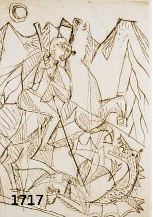 BARGHEER, EDUARD, 1901-1979, RADIERUNG VON 1960, HANDSIGNIERT UND DAT., CA. 32 X 23 CM