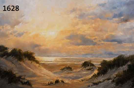 FREYBERG, EDGAR, * 1927, LIT. VGL. GOREUFLO, DÜNEN AUF SYLT, ÖL/LWD., SIGN., 60 X 80 CM
