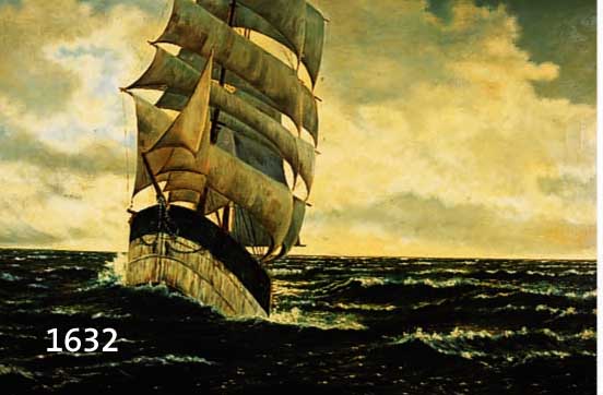 UNBEKANNTER KÜNSTLER, 20/30ER JAHRE, ÖL/LWD., SEGELSCHIFF AUF BEWEGTER SEE, UNSIGNIERT, 67 X 91 CM, RAHMEN