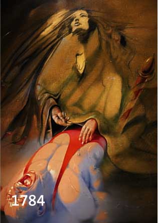 BLANKE, WOLFGANG, GEB. 1948 MÜNSTER, DOO-WAA-DIDI, ACRYL AUF LWD, VON 1989, RÜCKSEITIG SIGNIERT, DAT. UND BETITELT, CA. 100 X 80 CM, R.