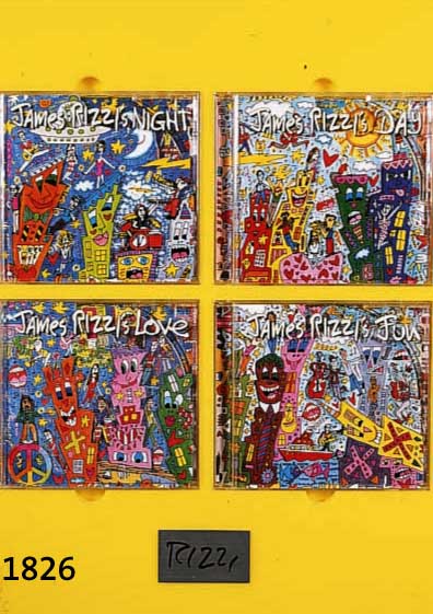 Rizzi, James, geb. 1950 New York, vier CD's: Night, Day, Love und Fun,