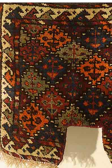 Ostkurdische Taschenfront, 56 x 48cm, Ehz 2 um 1940.