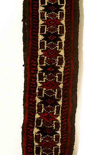 Belutsch, Tierschmuck, 148 x 11cm, Ehz 2 um 1960.