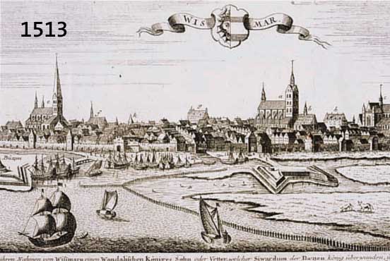 KONVOLUT VON ZWEI BLATT ZU WISMAR, 1) KUPFERSTICH VON BODENEHR, UM 1720, WISMAR, VON ZWEI PLATTEN GEDRUCKT, MIT ÜBERGR. ERKLÄ- RUNG AM UNTEREN ...