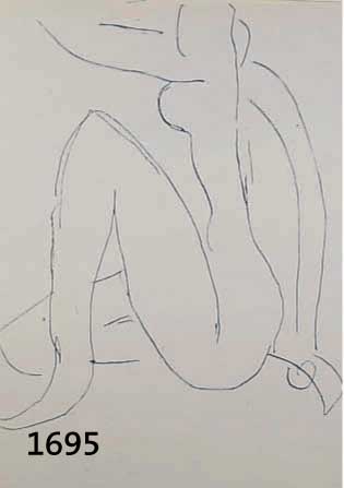 Matisse, Henri, 1869-1954, La Perruche et la Sirene, drei Pochoirs, Ed. Berggruen, Jacomet Paris 1955, Blattgr. je ca. 27 x 20cm, PP