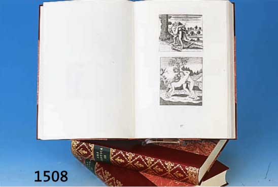 ARS EROTICA, BUCHAUSGABE IN DREI BÄNDEN, DIE EROTISCHE BUCHILLUSTRATION DES 18 JH., HERAUSGEGEBEN 1983, MIT BIBLIOGRAFISCHEN NOTIZEN V. L. VON ...