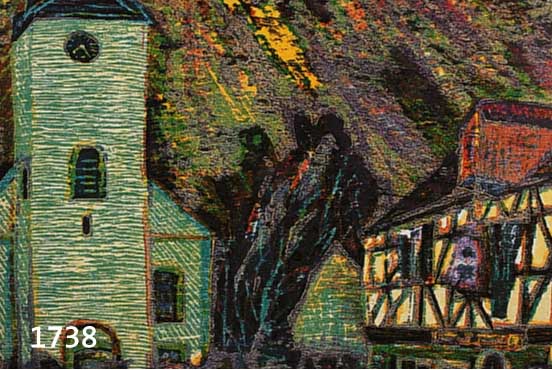ESTEBAN FEKETE, 1 FARBHOLZSCHNITT, HAND- SIGNERT, NUMMERIERT 46/70, 15 X 21 CM, DABEI: 2 FARBOFFSETS, HANDSIGNIERT, JE CA. 40 X 40CM, PP