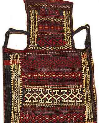 Belutsch Salztasche, 50 x 30cm, Ehz 2 Wolle auf Wolle, ca.60 Jahre.