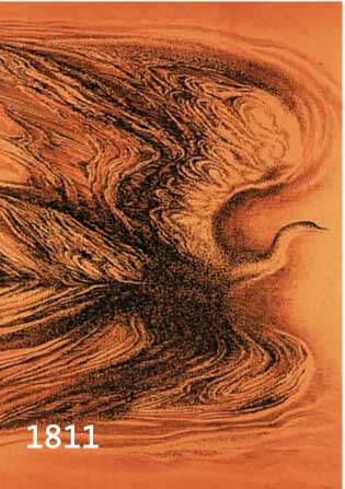 KIES, HELMUT, ROTER VOGEL, FARBLITHOGRAPHIE VON 1972, HANDSIGN., DAT. UND NUM. 133/200, CA. 33 X 32 CM