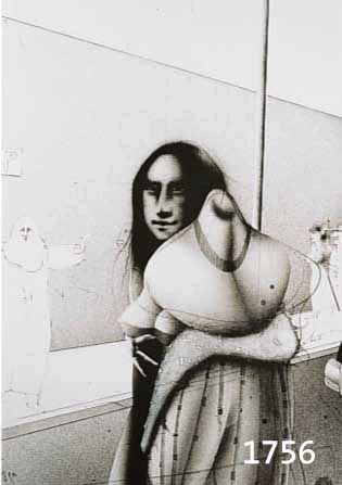 Wunderlich, Paul, geb. 1927, Straßenszene, Lithographie, handsign., num. 586/1000, ca. 51 x 41 cm, von 1981