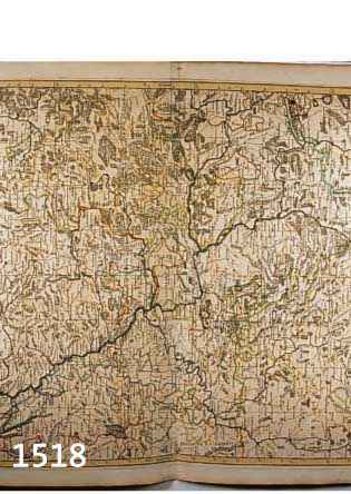 KUPFERSTICHKARTE VON SANSON/JAILLOT, 1692, LE CERCLE ESLECTORAL DU RHEIN, MIT DEN ERZ- BISTÜMERN MAINZ, TRIER UND KÖLN, DIE PFALZ, ...