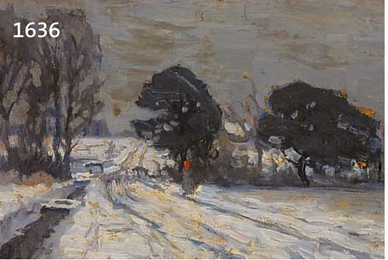 STRATMANN, ROBERT, GEB. 1877 HANNOVER, WINTERLANDSCHAFT MIT SPAZIERGÄNGERIN, ÖL/ MALKARTON, RE. U. SIGN., CA. 30 X 40 CM, R.